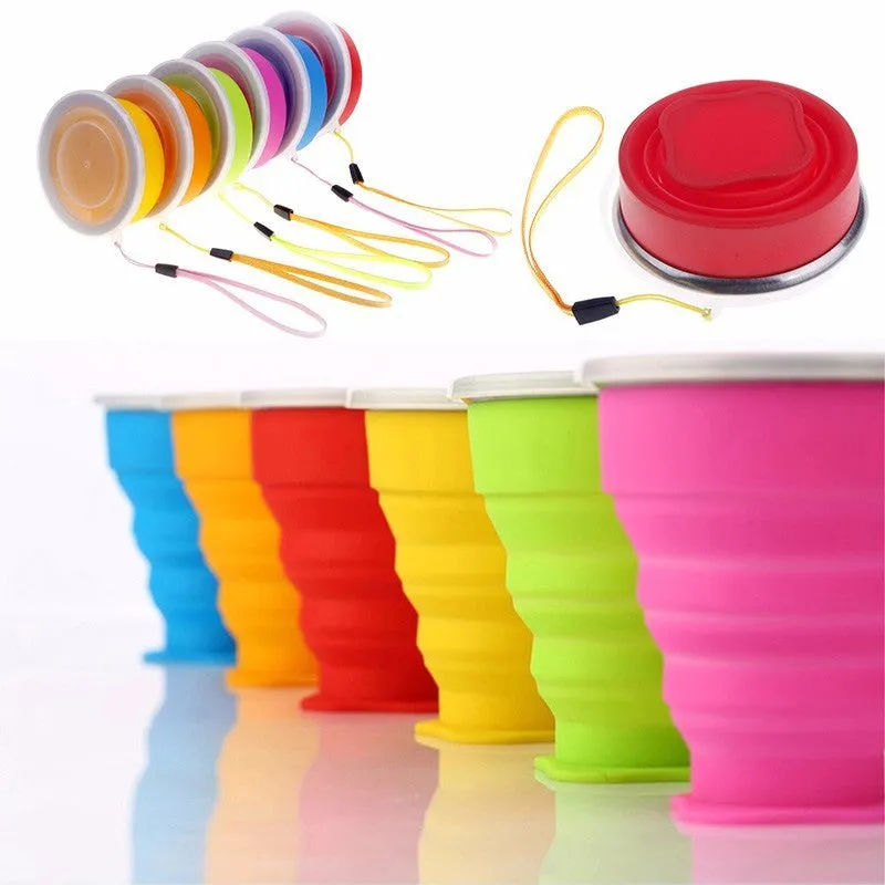 Silicone Easy Storage Folding Cup