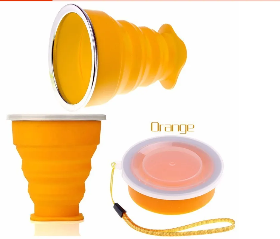 Silicone Easy Storage Folding Cup