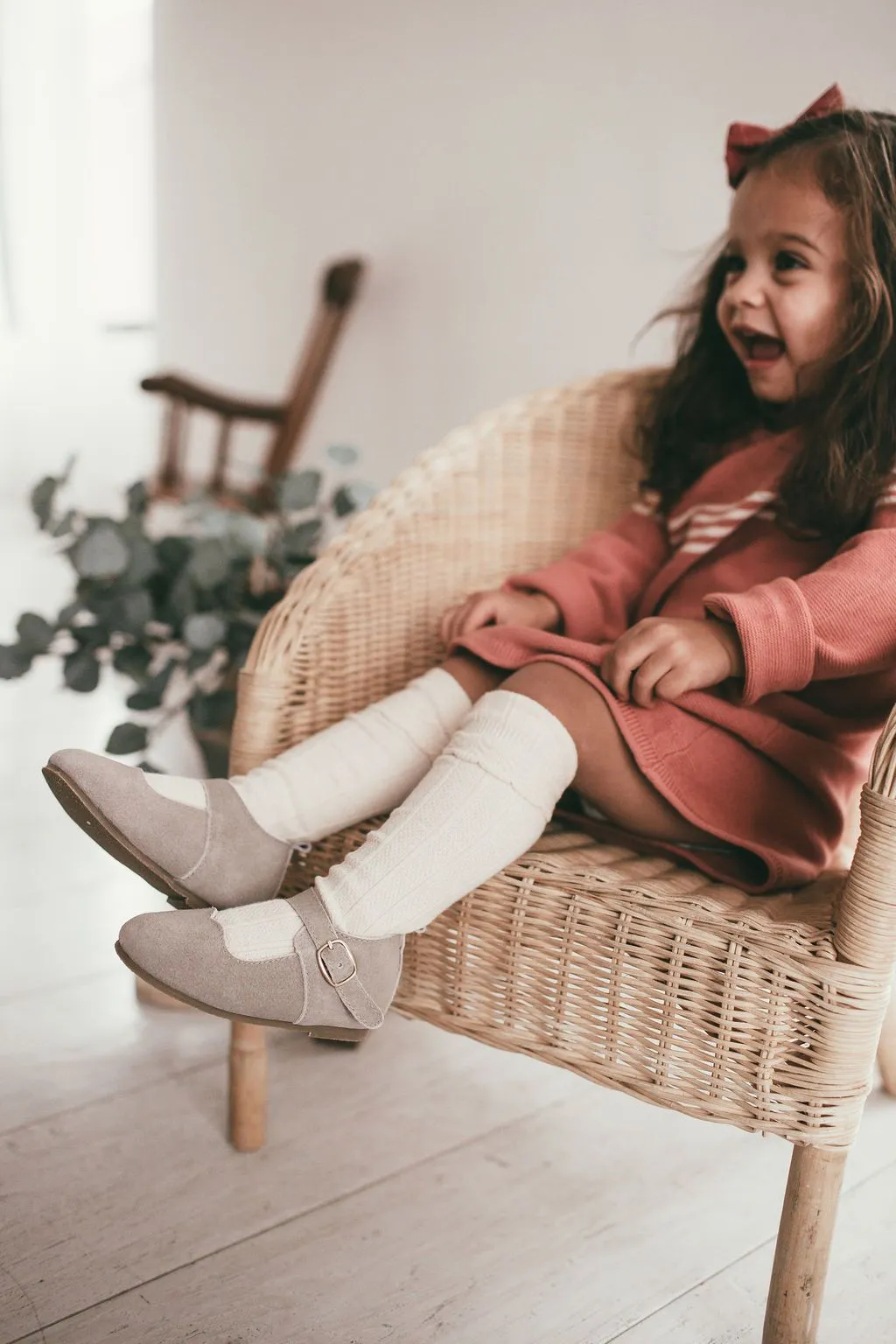 Slate Suede - Mary Jane - US Size 5-8 - Hard Sole