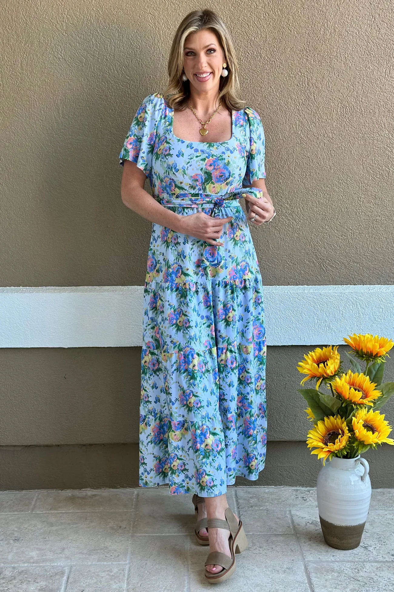 Smith & Quinn Coastal Ikat Lane Maxi Dress
