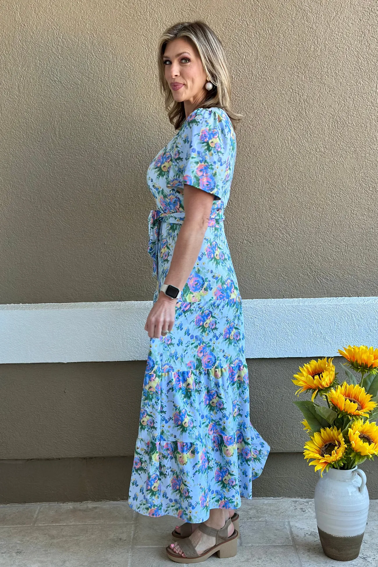 Smith & Quinn Coastal Ikat Lane Maxi Dress