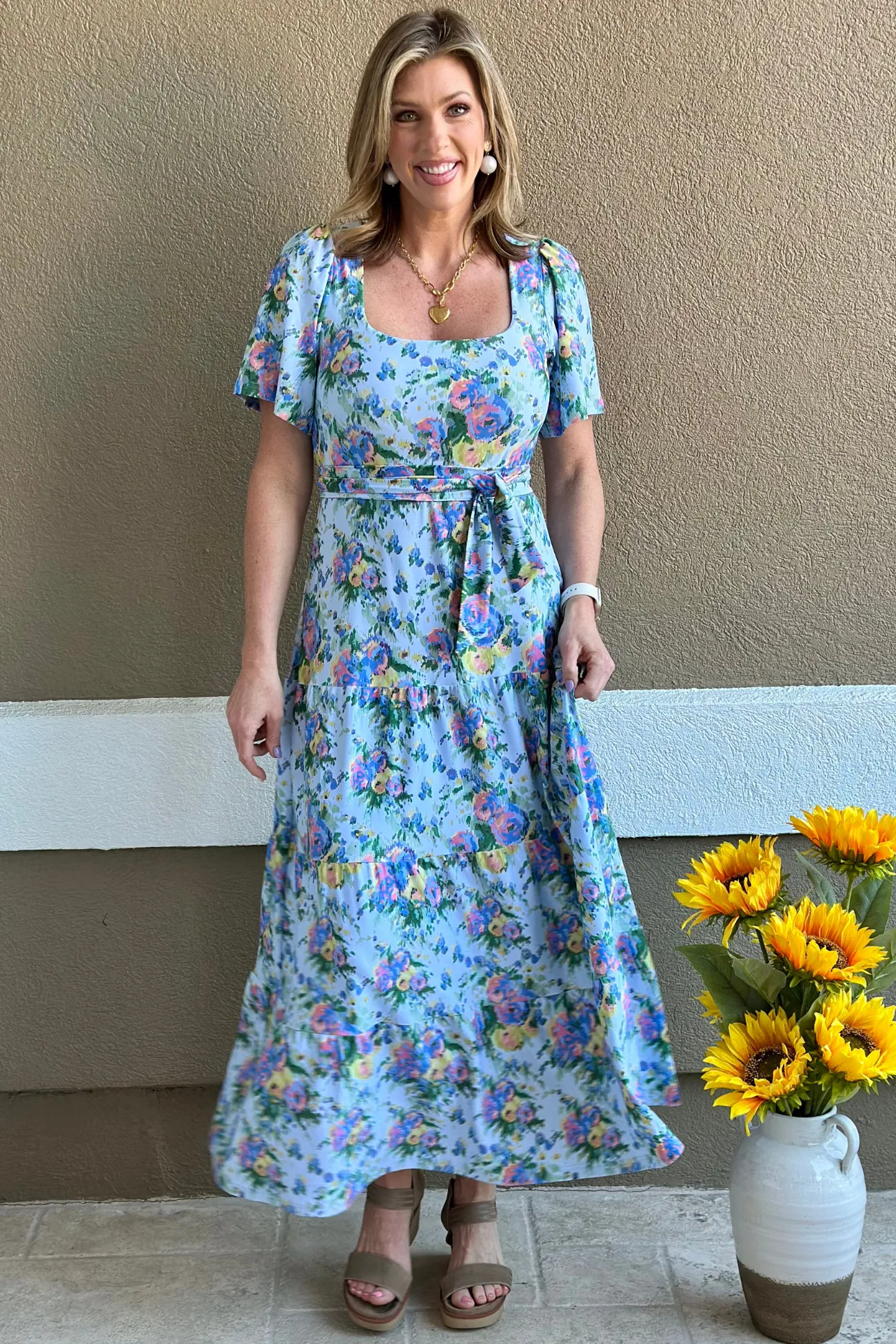 Smith & Quinn Coastal Ikat Lane Maxi Dress