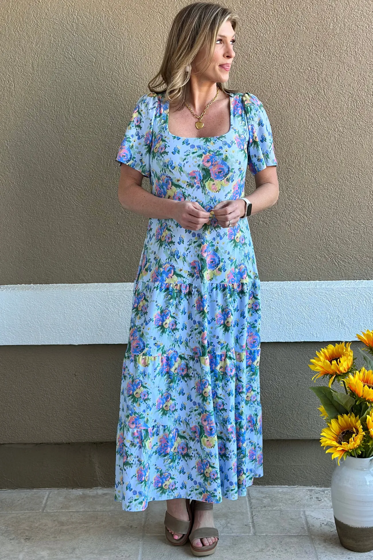 Smith & Quinn Coastal Ikat Lane Maxi Dress