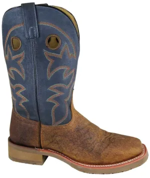 Smoky Mens Parker Square Toe Boots