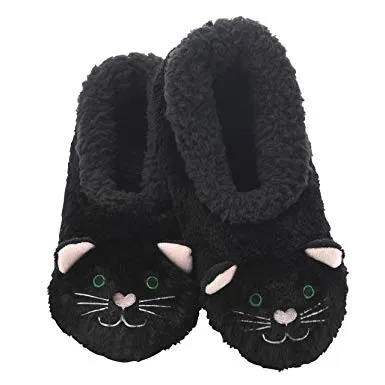 Snoozies Black Cat 3-6m