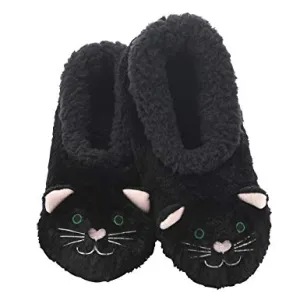Snoozies - Black Cat - Toddler 9/10