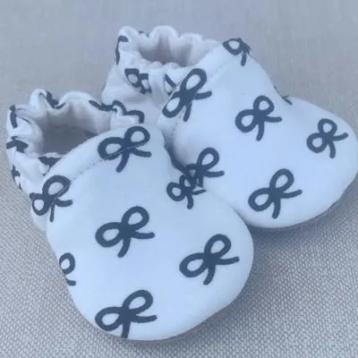 Snow and Arrow Cotton Knit Slippers - Sweet Ribbon
