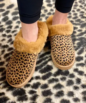 Snow Flurries Fur Slippers