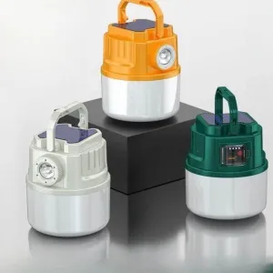 Solar Rechargeable Camping Lantern - Outdoor LED Explorer Light