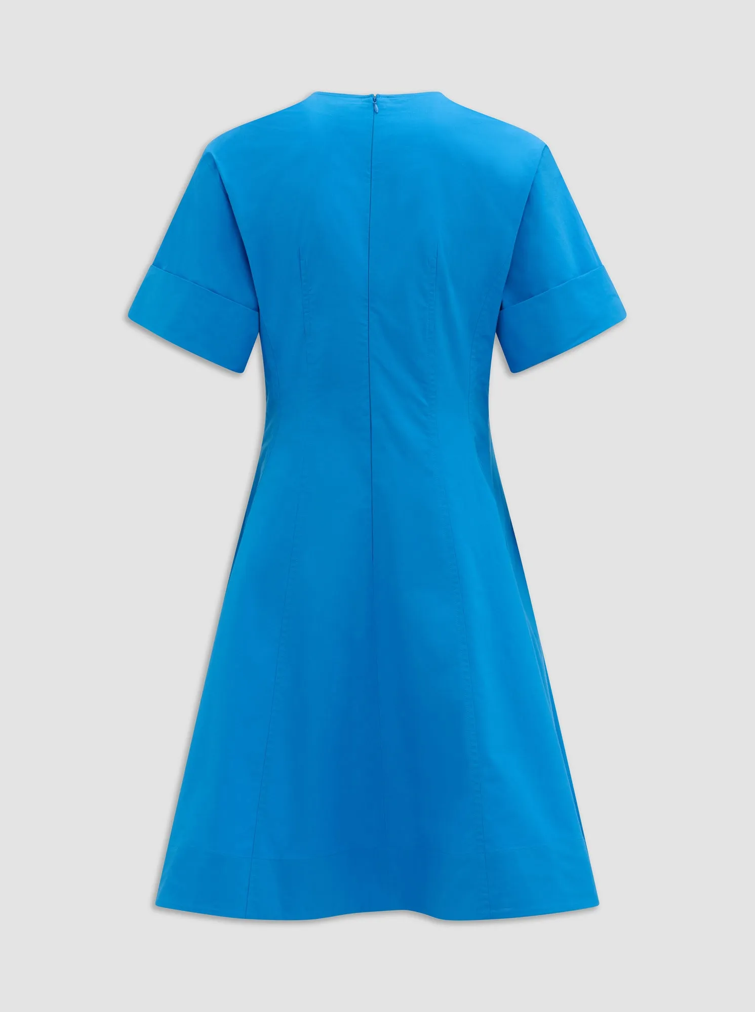 SORA Flared dress Blue Sea