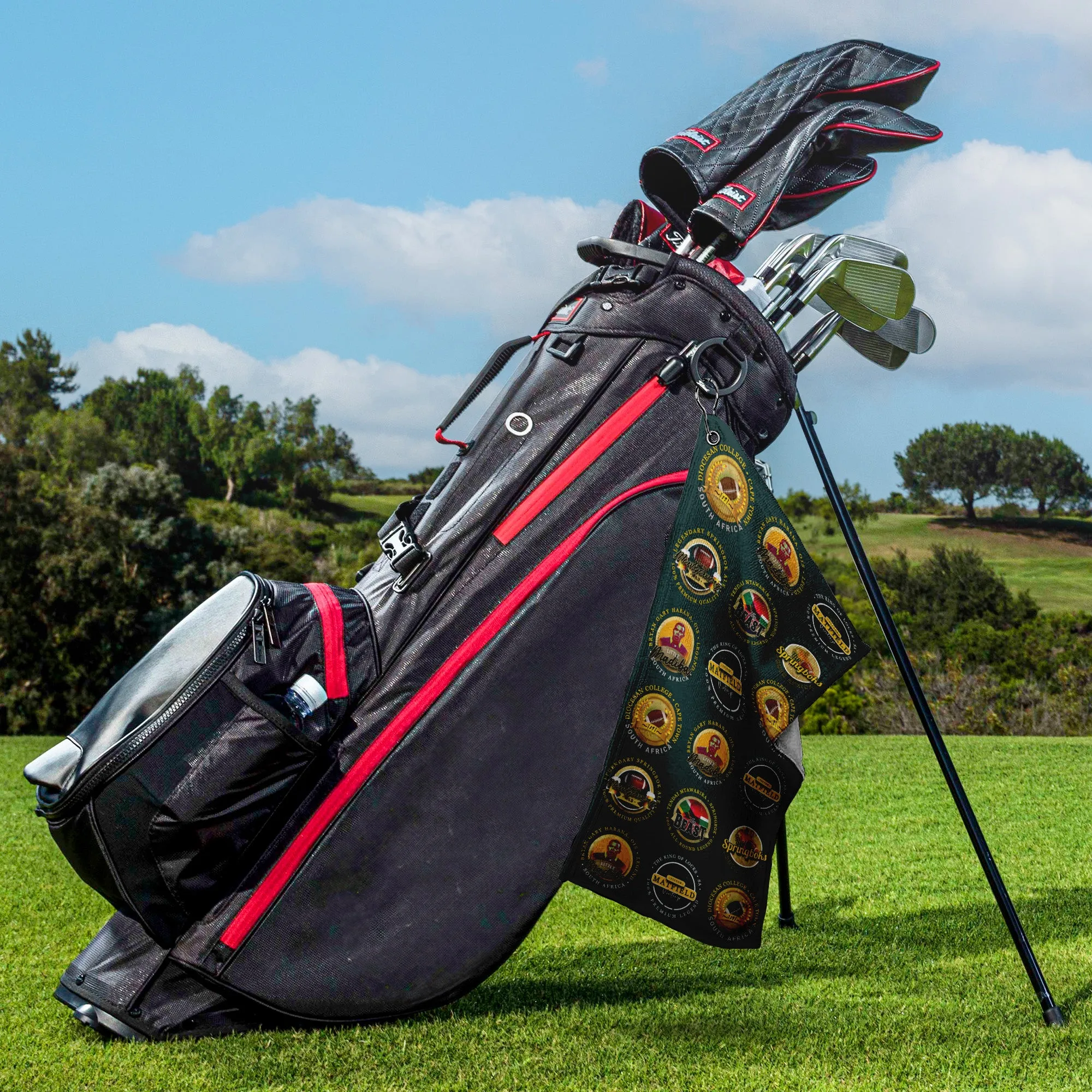 South Africa Rugby Union - Legend Collection  - Golf Towel