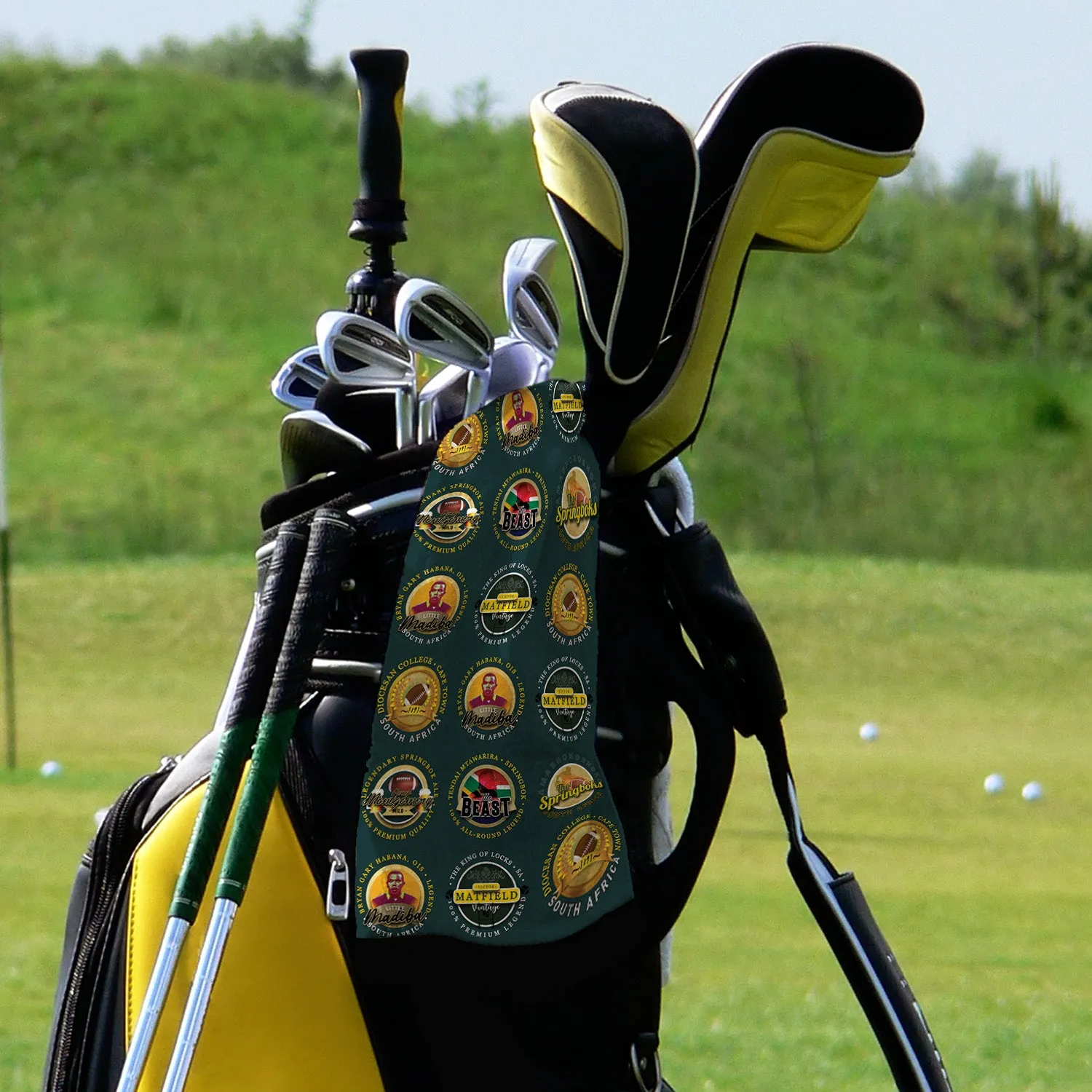 South Africa Rugby Union - Legend Collection  - Golf Towel