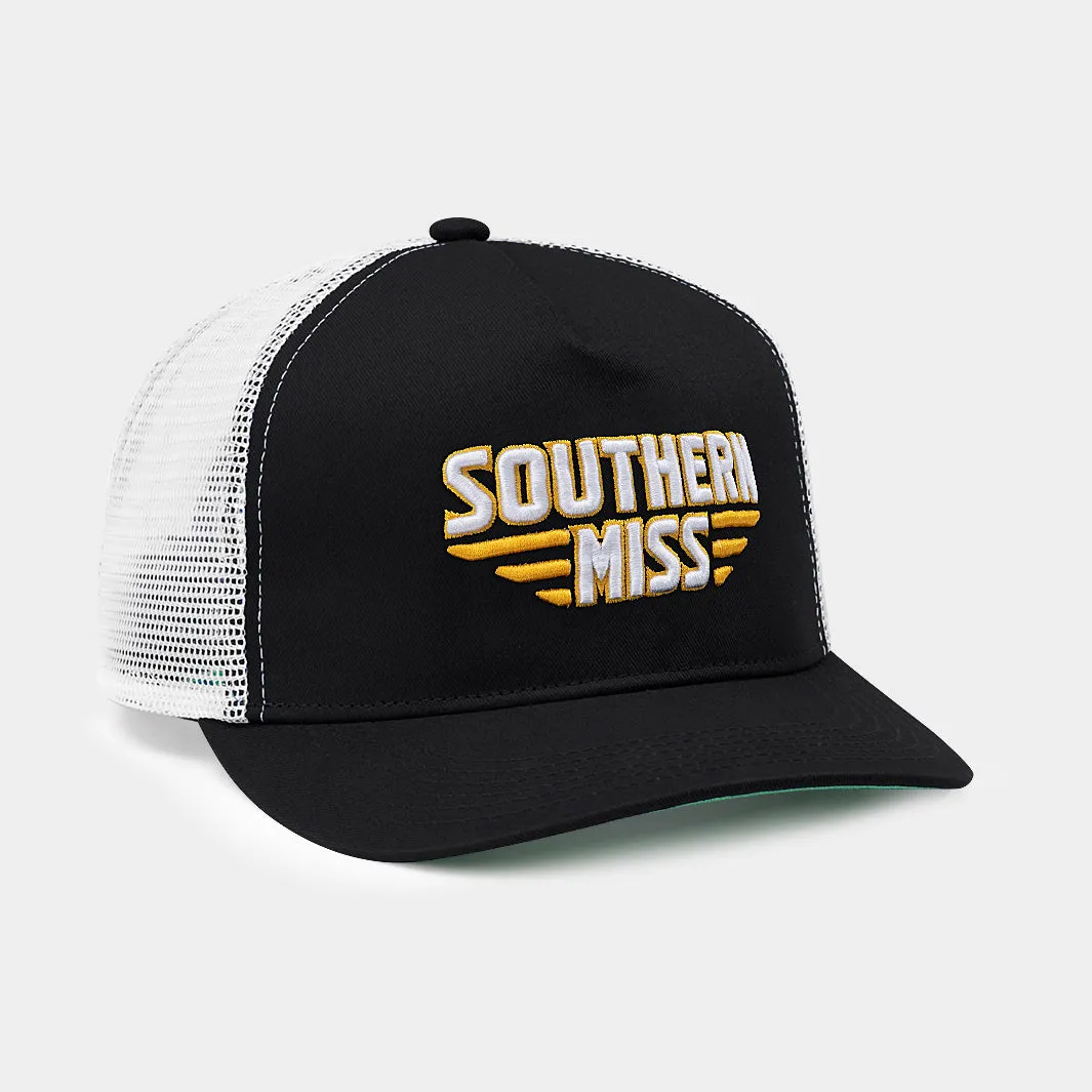 Southern Miss Retro Wordmark Trucker Hat