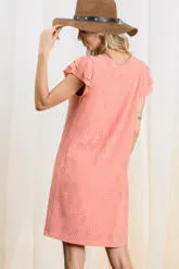 Spring Blooms Eyelet Dress