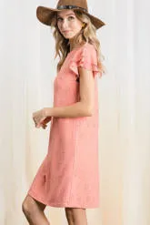 Spring Blooms Eyelet Dress