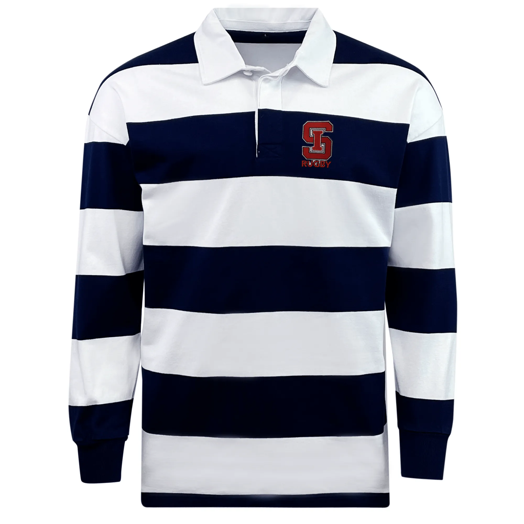 St. Ignatius Rugby Classic Long Sleeve Hooped Rugby Jersey