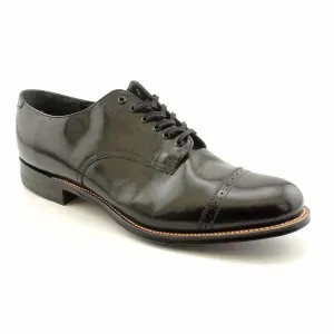 STACY ADAMS Madison (Cap Toe) Black 9 E - Wide - Very Good
