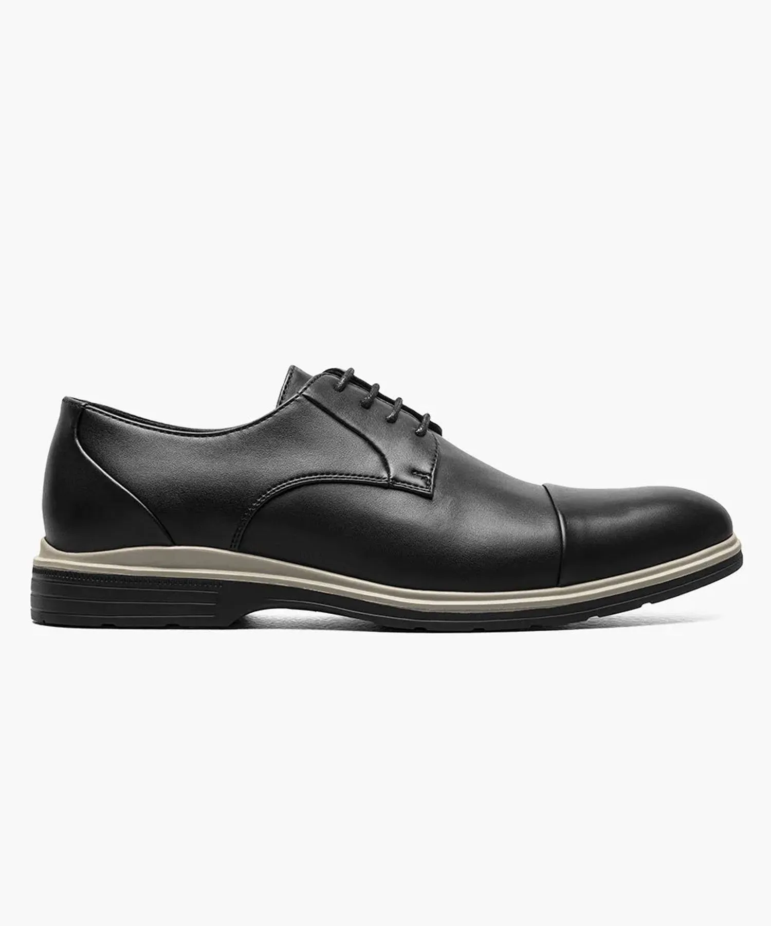 Stacy Adams Teven Cap Toe Lace Up - Black
