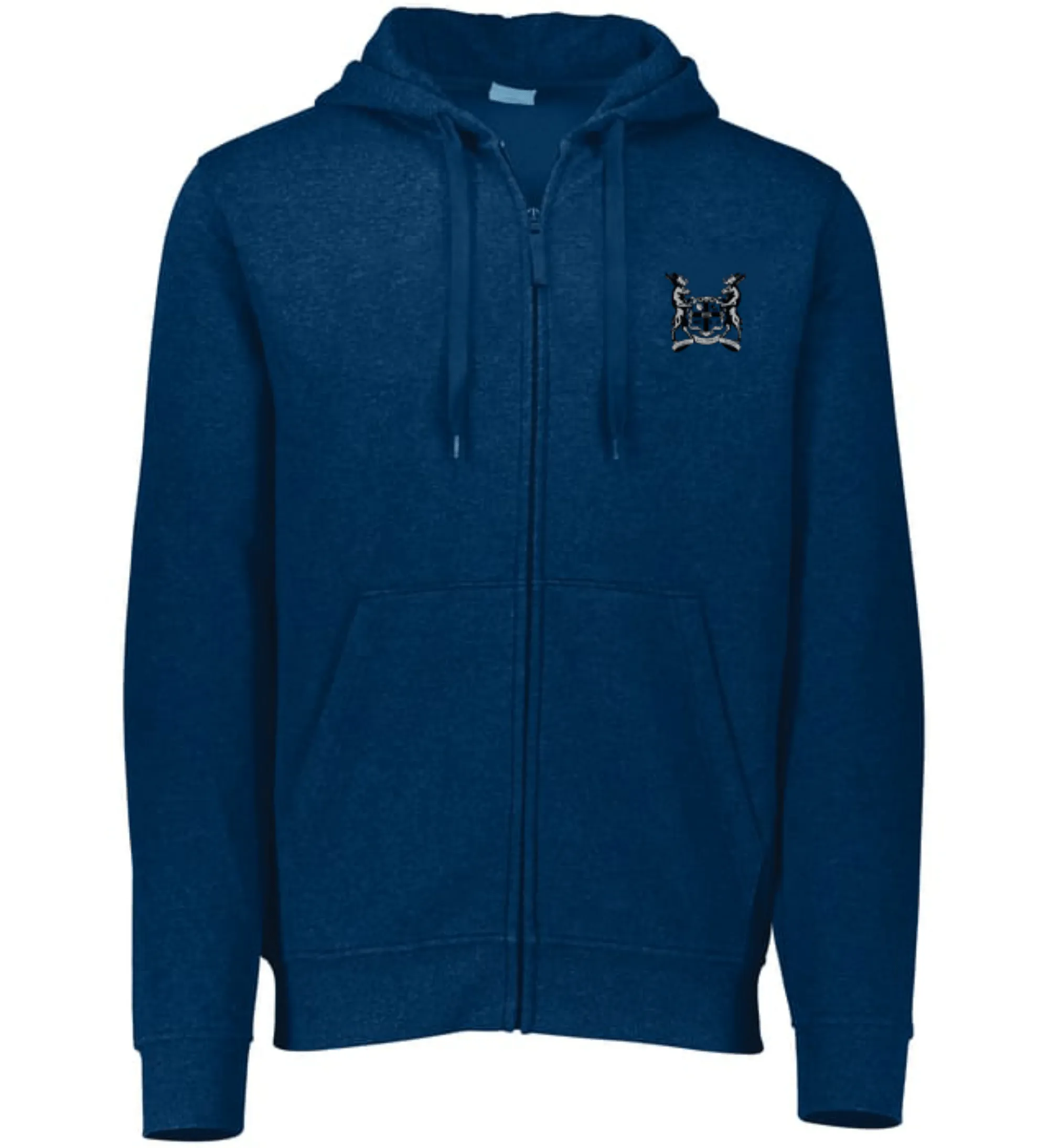 Suffolk Bull Moose Rugby Fleece Full Zip Hoodie