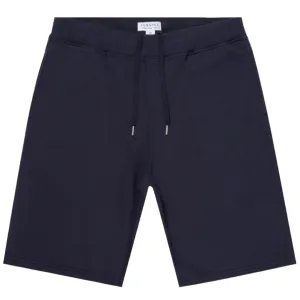 Sunspel Loopback Track Shorts Navy