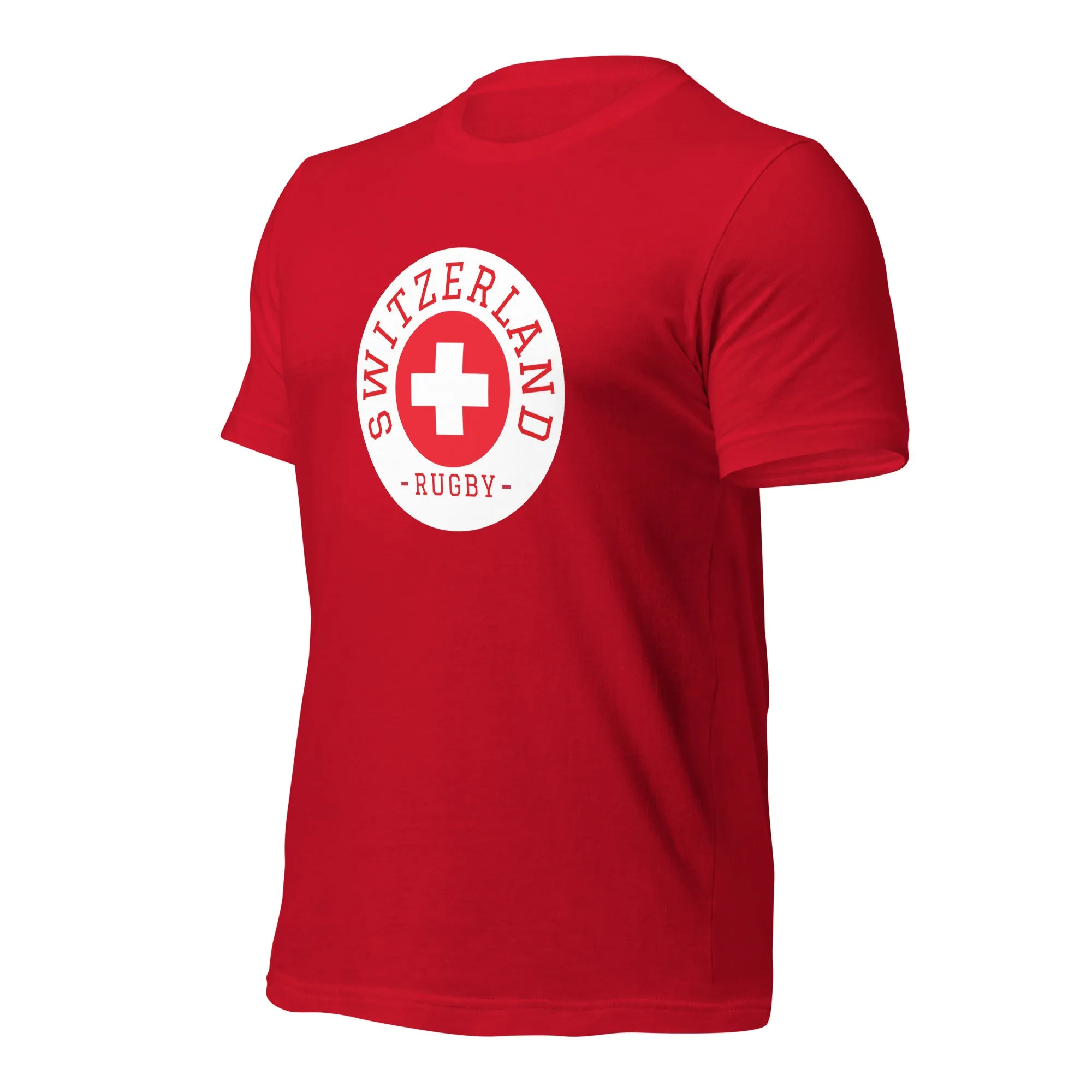 Switzerland Rugby Cotton T-Shirt