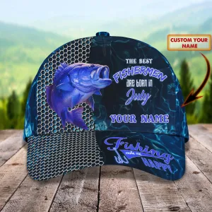 The Best Fishermen  - Personalized Name Cap - Vtm99
