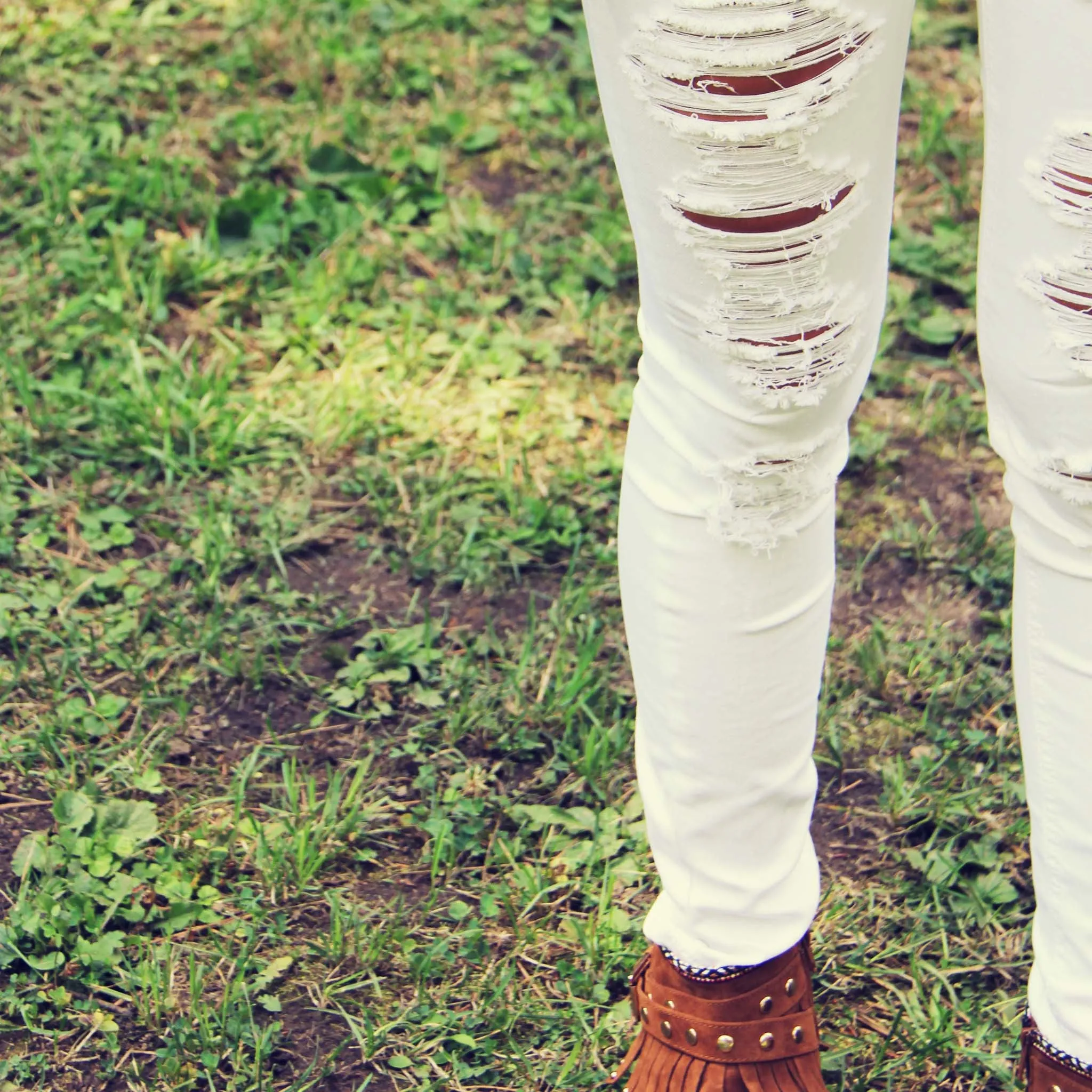 The Joey Destructed Skinny Jean