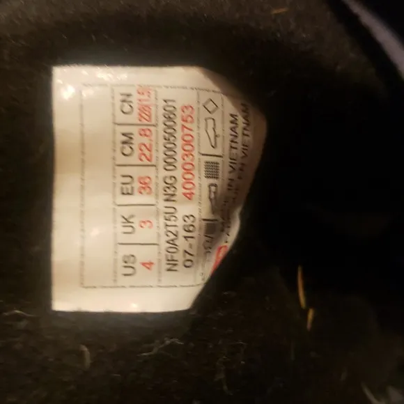 THE NORTH FACE THERMOBALL SHELLISTA BOOTs GIRLS 4