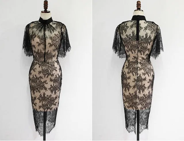 Theresa French Lace Dress