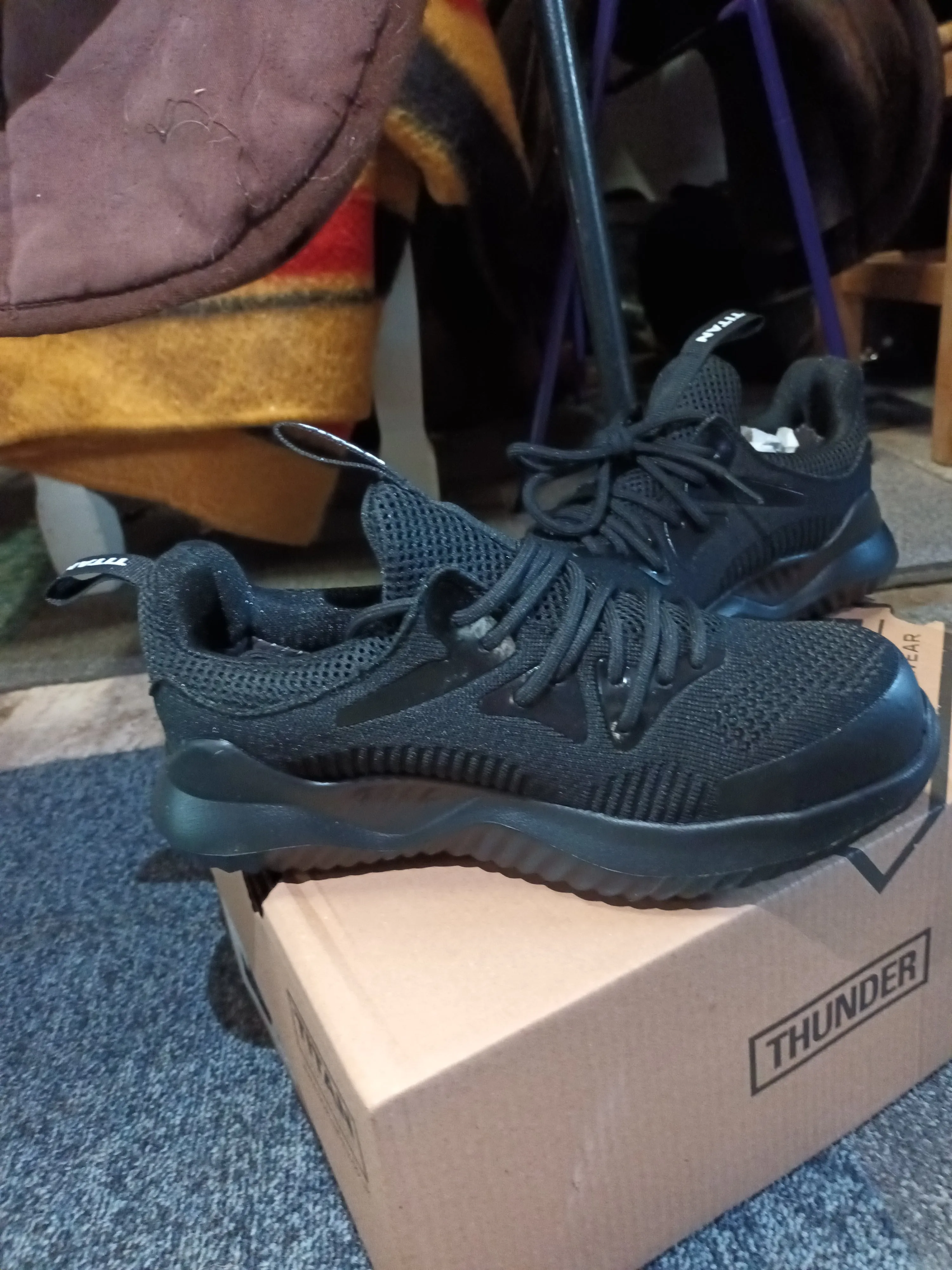 Titan, unisex, Steal toe cap, safety yard shoes