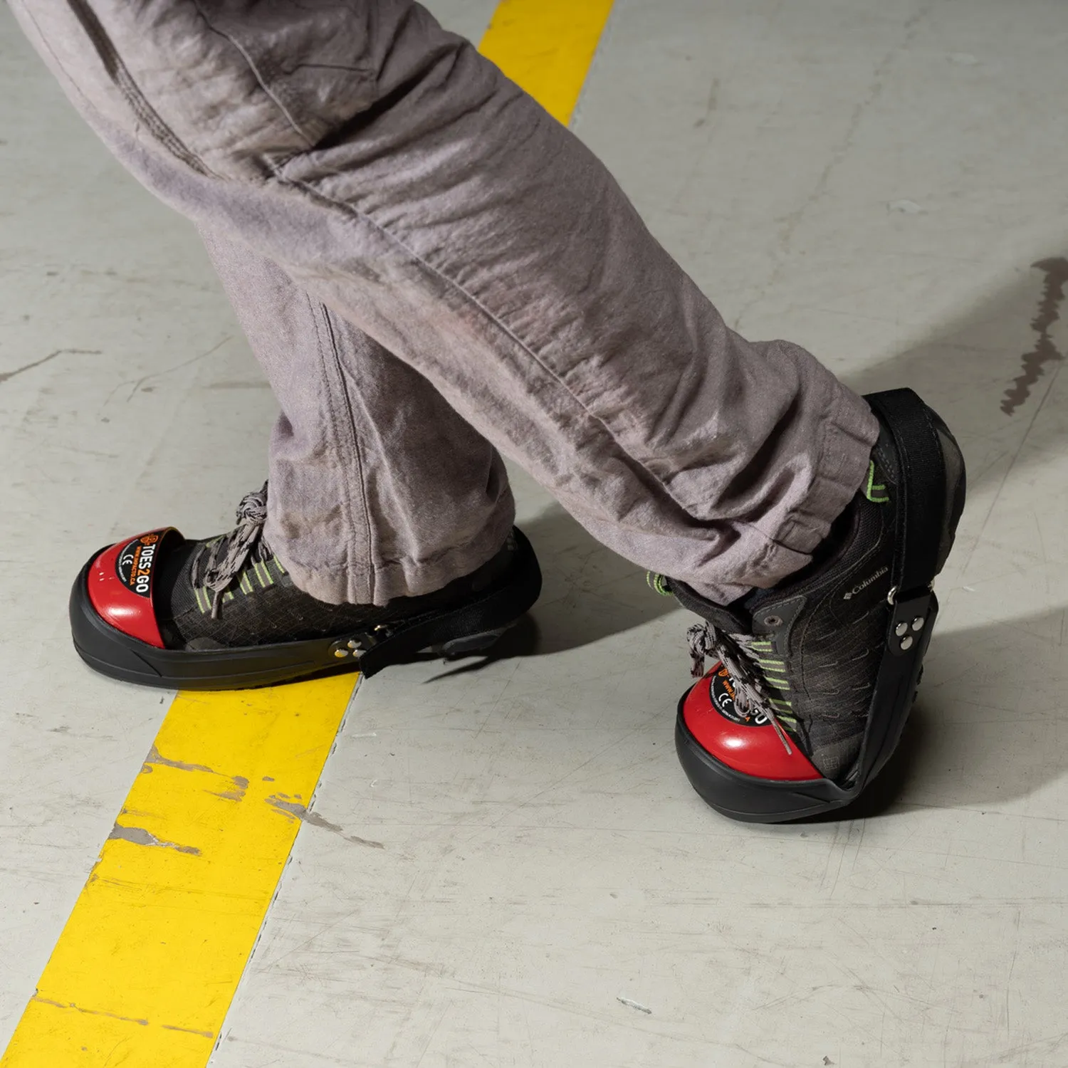 TOES2GO Adjustable Steel Toe Cap Overshoes