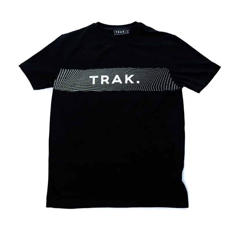 Trak Athletic Carbon Print T-Shirt - Black