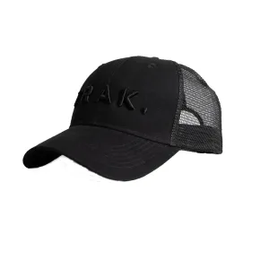 Trak Athletic Logo Trucker Cap - Black