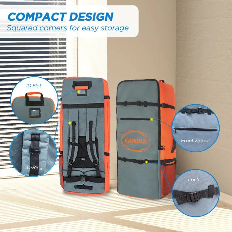 Travel bag for inflatable stand up paddle isup boards