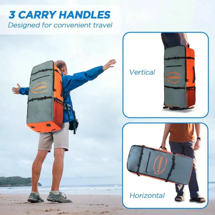 Travel bag for inflatable stand up paddle isup boards