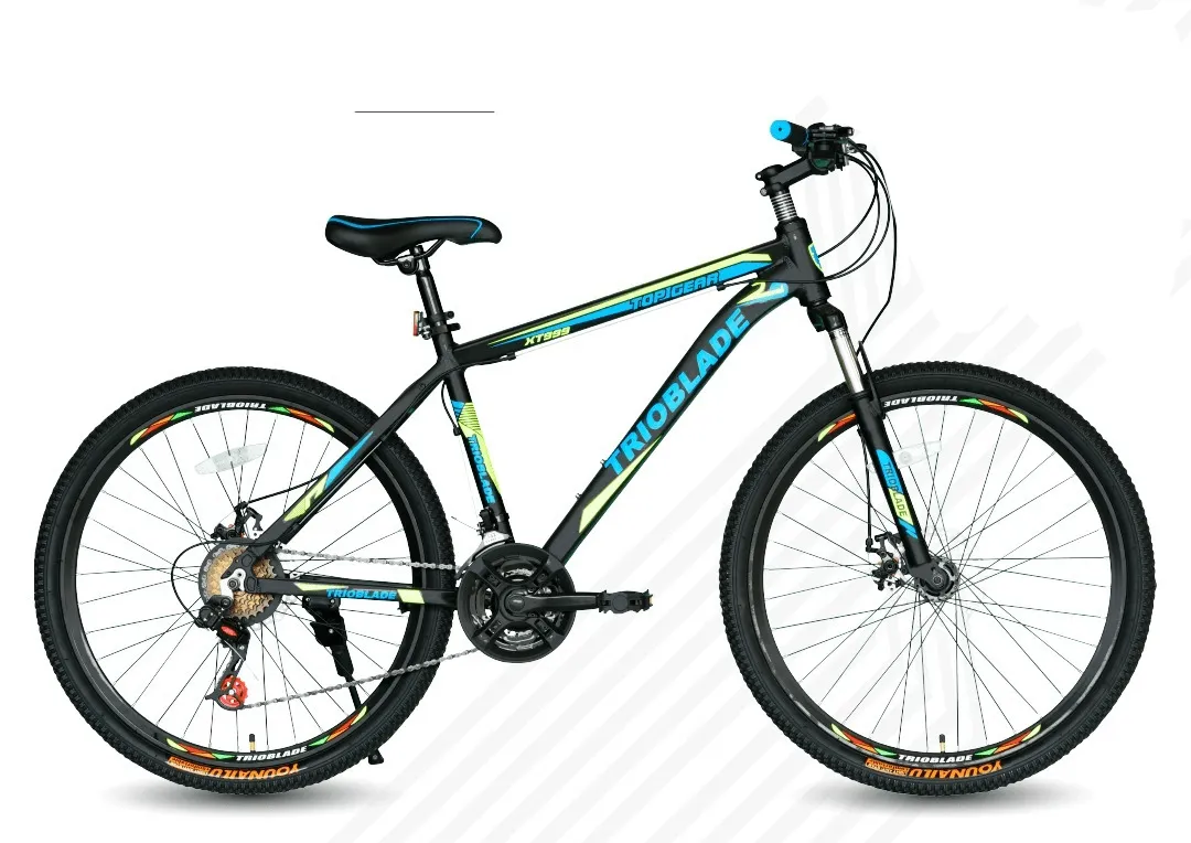 Trioblade Aluminium Frame 29 Inch Bicycle Black/Blue