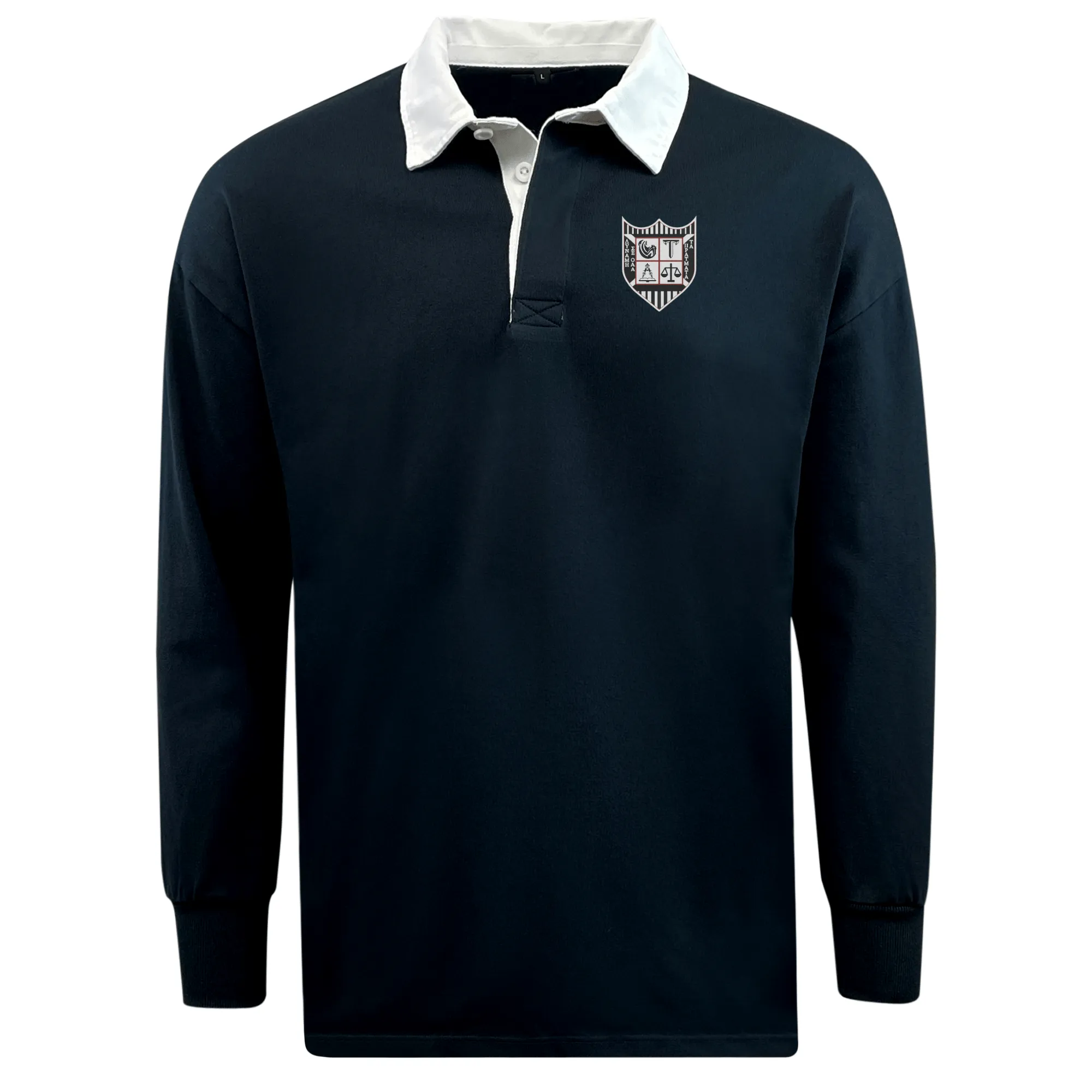 Troy University Rugby Classic Long Sleeve Solid Rugby Jersey