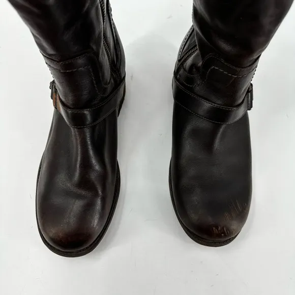 UGG Australia Dahlen Stout Tall Leather Fully Lined Boots Size 9 Style 1006043