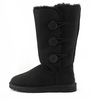 UGG Australia for Women: Bailey Triplet Black Boots
