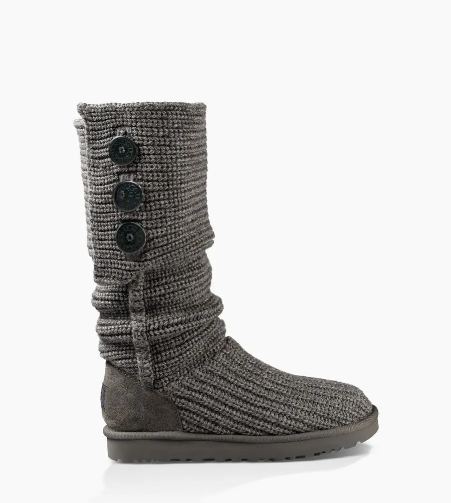 UGG Australia Women's Classic Cardy Boot | Black | Grey