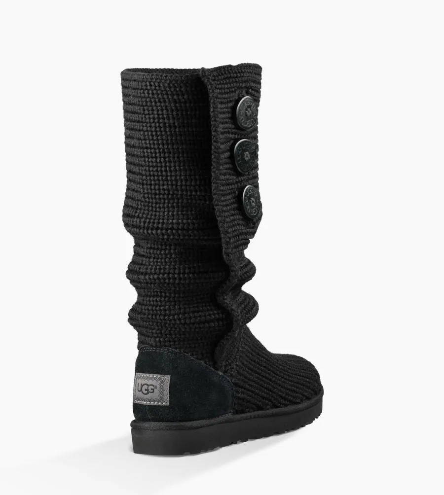 UGG Australia Women's Classic Cardy Boot | Black | Grey