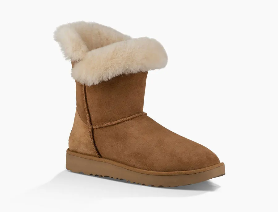 UGG Australia Women's Classic Cuff Short | Chestnut