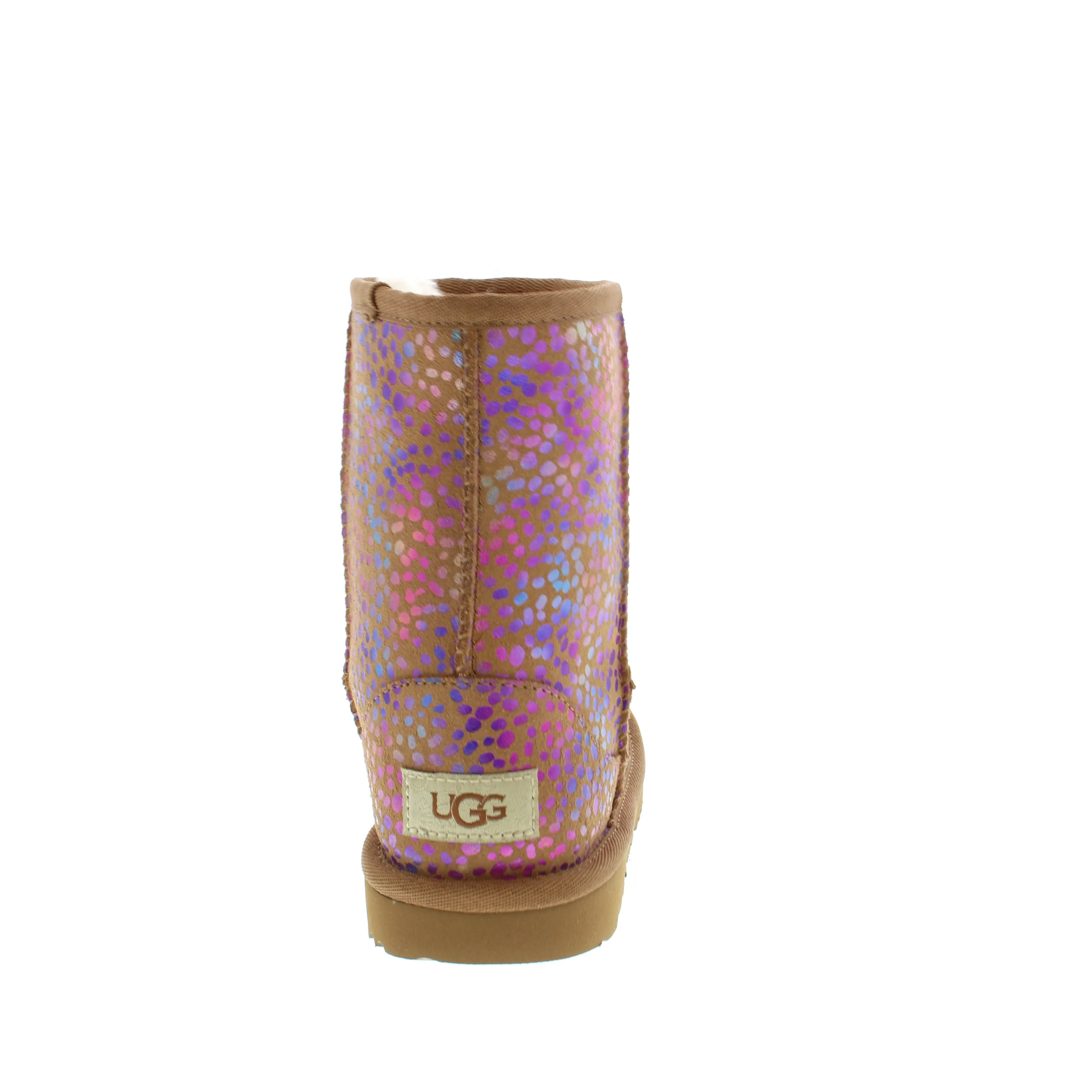 UGG Kids Classic II Spots - Sparkle Chestnut
