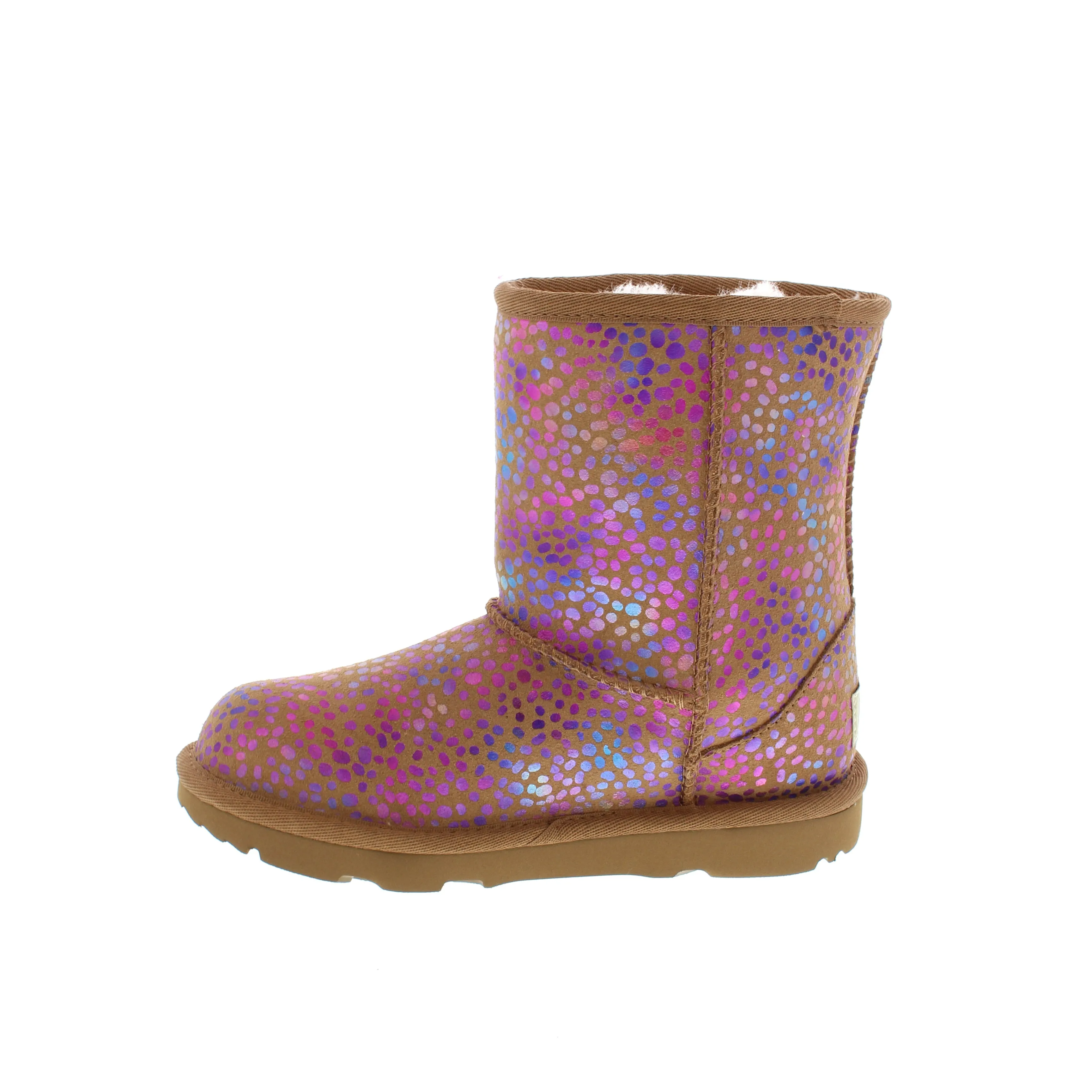 UGG Kids Classic II Spots - Sparkle Chestnut
