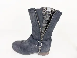 Ugg Nubuck Buckle Boots Size 7.5