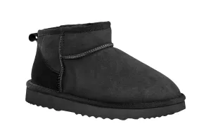 UGG Outback Premium Sheepskin Ultra Mini Boot (Black)