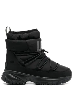 UGG padded logo-print boots