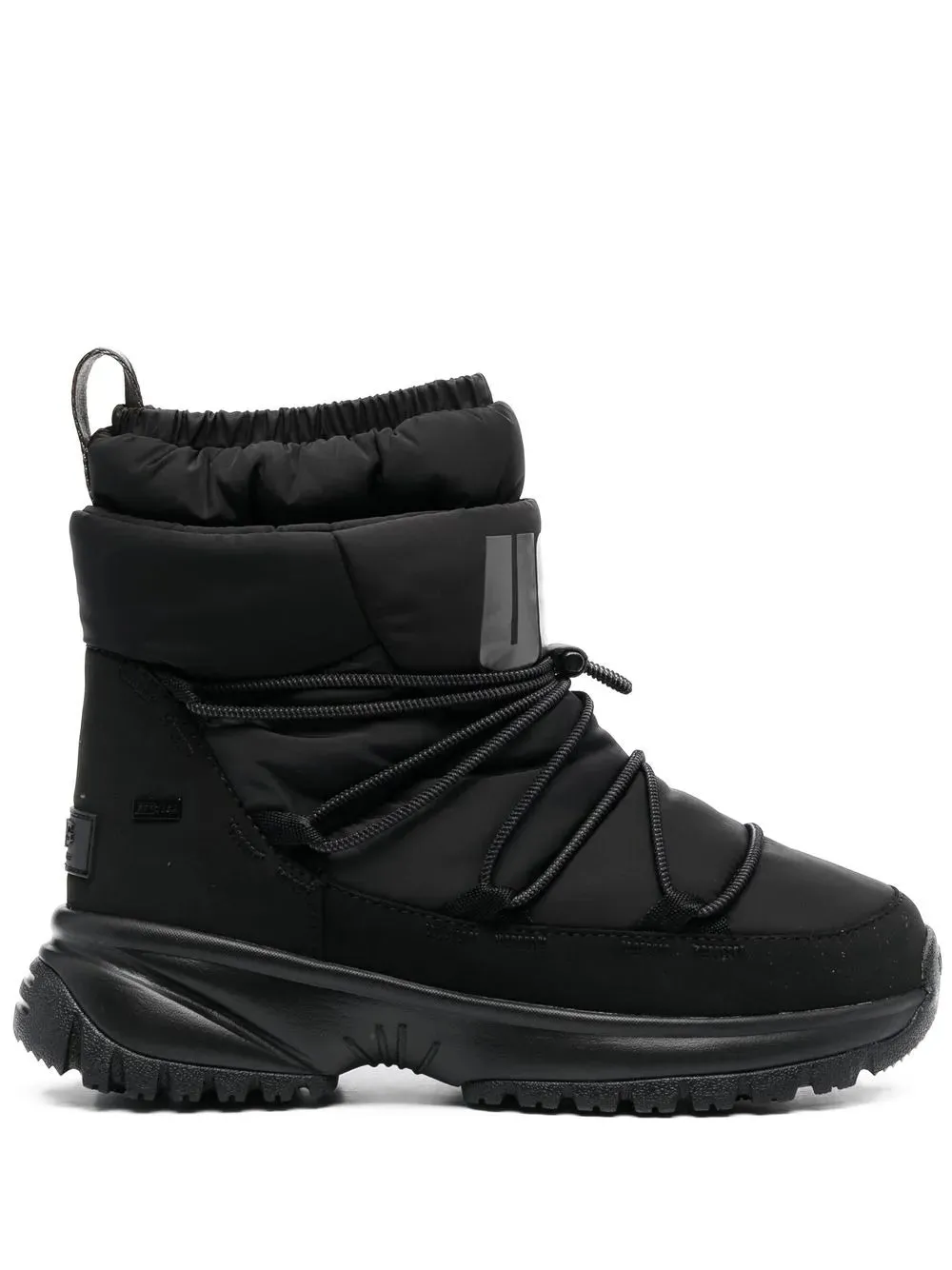 UGG padded logo-print boots