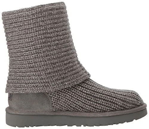 UGG Women's Classic Cardy Winter Boot, Grey, 8 B US