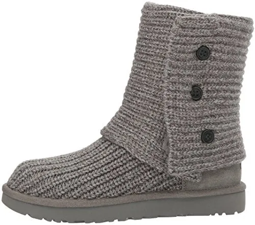 UGG Women's Classic Cardy Winter Boot, Grey, 8 B US